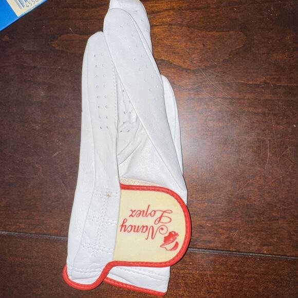 Lot Of 6 Vintage Ladies Left Size Small Golf Glove Nancy Lopez Leather white NOS - Picture 6 of 10
